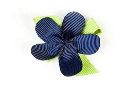 Barrette enfant, pince enfant, pince fille, barrette bleue, bleu marine, barrette bleu marine enfant