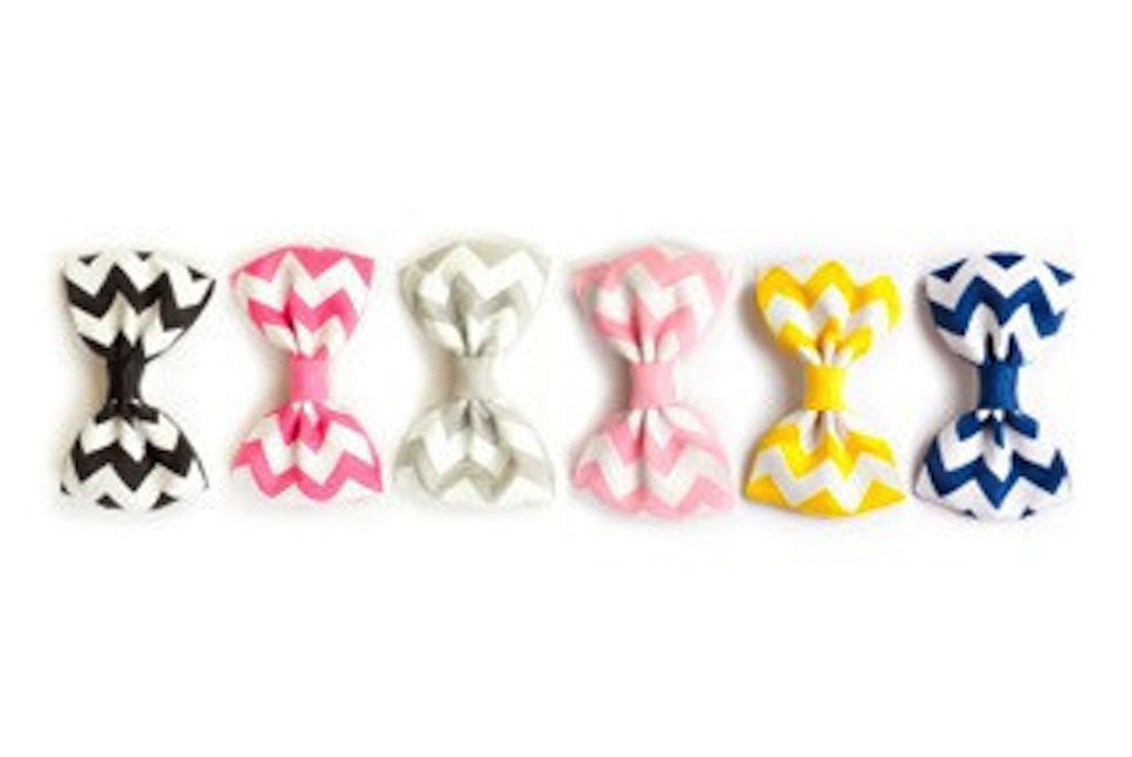 barrette, anti-glisse, enfant, fille, chevron