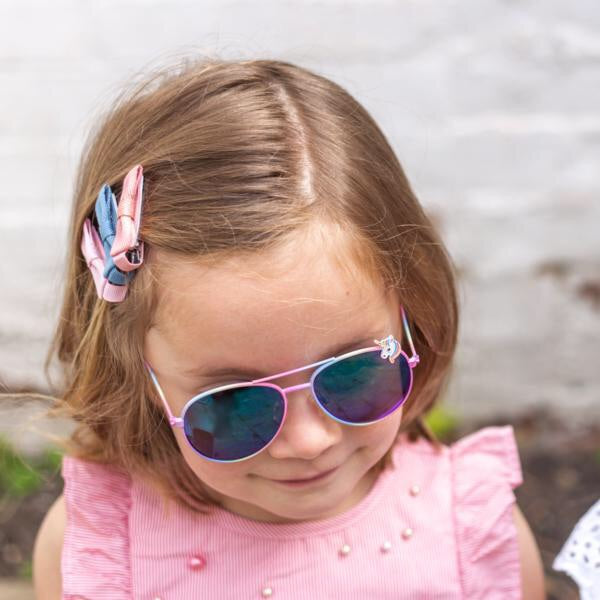 Set de 5 Barrettes Anti-Glisse pour Bébé et Petite Fille. Adorable assortiment de couleurs pastel et brillantes